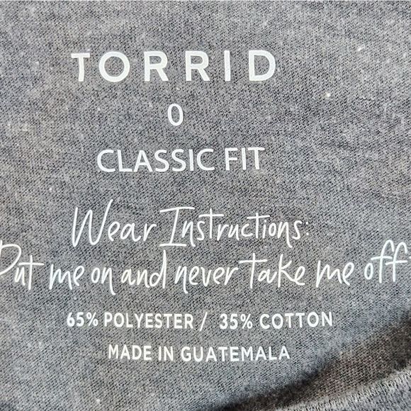 Torrid Screen Print Top - Picture 7 of 7